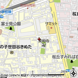 東京都世田谷区砧2丁目周辺の地図