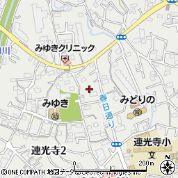 東京都多摩市連光寺2丁目27-23周辺の地図