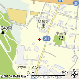 山梨県笛吹市一宮町東原119周辺の地図