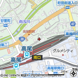 東京都八王子市高尾町1197周辺の地図