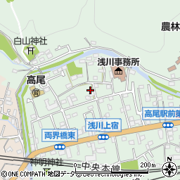 東京都八王子市高尾町1679周辺の地図