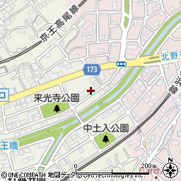 東京都八王子市片倉町451周辺の地図