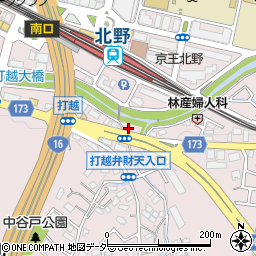 東京都八王子市打越町635周辺の地図