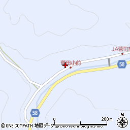 岐阜県下呂市金山町菅田桐洞128周辺の地図