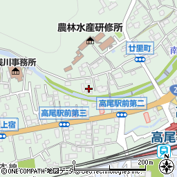 東京都八王子市廿里町39周辺の地図