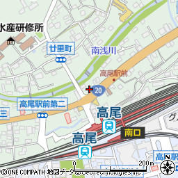 東京都八王子市高尾町1604周辺の地図