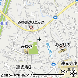 東京都多摩市連光寺2丁目27-27周辺の地図