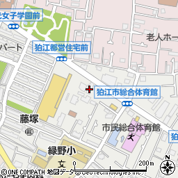狛江第五コーポラス周辺の地図