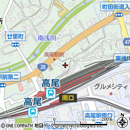 東京都八王子市高尾町1592周辺の地図