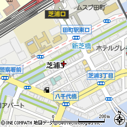 寿庵 芝浦店周辺の地図