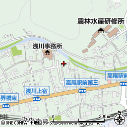 東京都八王子市高尾町1645周辺の地図