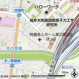 社会保険職員敦賀宿舎周辺の地図