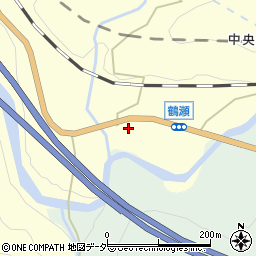 山梨県甲州市大和町鶴瀬558周辺の地図