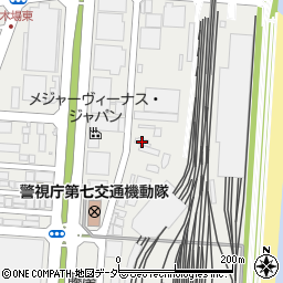 東京都江東区新木場4丁目3-13周辺の地図