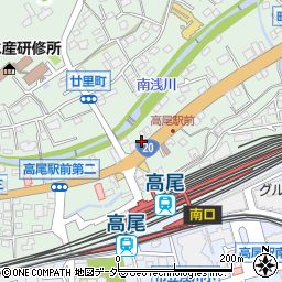 東京都八王子市高尾町1603周辺の地図