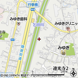 東京都多摩市連光寺2丁目2-51周辺の地図