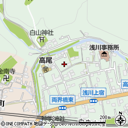東京都八王子市高尾町1718周辺の地図