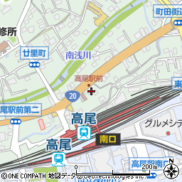 東京都八王子市高尾町1590周辺の地図