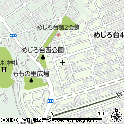 めじろ台中公園周辺の地図