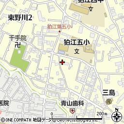 東野川学童保育所周辺の地図