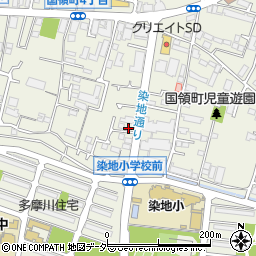 東京都調布市国領町7丁目27-8周辺の地図