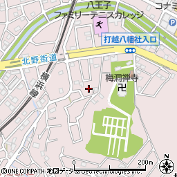 東京都八王子市打越町1382周辺の地図