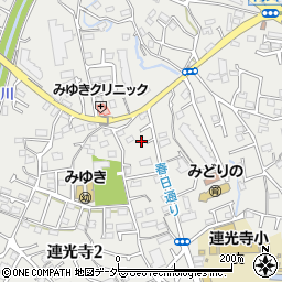 東京都多摩市連光寺2丁目27-10周辺の地図