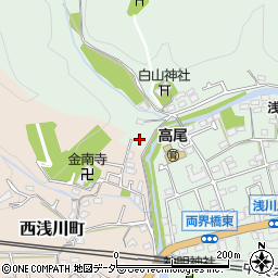 東京都八王子市廿里町53周辺の地図