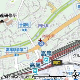 東京都八王子市高尾町1602周辺の地図