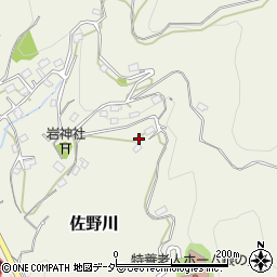 神奈川県相模原市緑区佐野川2592-1周辺の地図