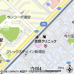 バーミヤン 浦安今川店周辺の地図