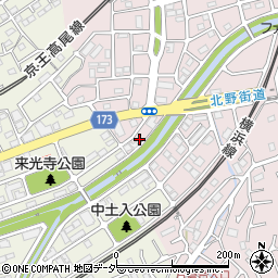 東京都八王子市打越町34-7周辺の地図