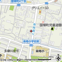 東京都調布市国領町7丁目27周辺の地図