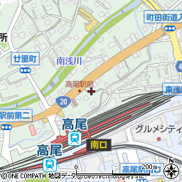 東京都八王子市高尾町1591周辺の地図