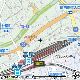 東京都八王子市高尾町1594周辺の地図