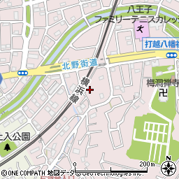 東京都八王子市打越町1393周辺の地図
