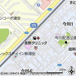 浦安エステート周辺の地図