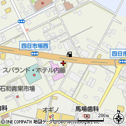 メガネスーパー甲府バイパス石和店周辺の地図
