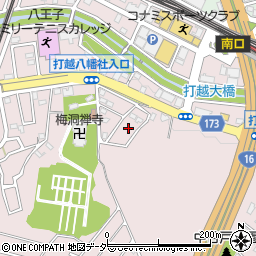 東京都八王子市打越町1344-19周辺の地図