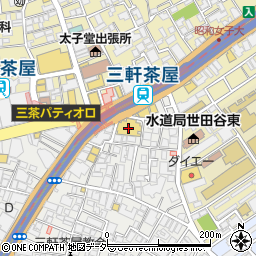 株式会社長谷工リアルエステート　三軒茶屋店周辺の地図