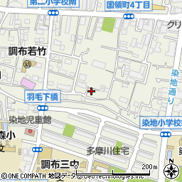 東京都調布市国領町7丁目12-13周辺の地図