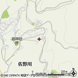 神奈川県相模原市緑区佐野川2592-2周辺の地図