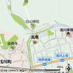 東京都八王子市高尾町1740周辺の地図