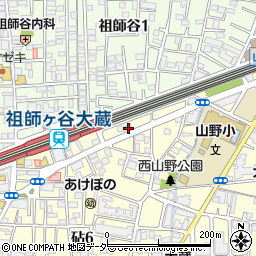 東京都世田谷区砧6丁目40-4周辺の地図
