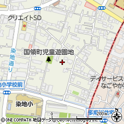 東京都調布市国領町7丁目57-28周辺の地図