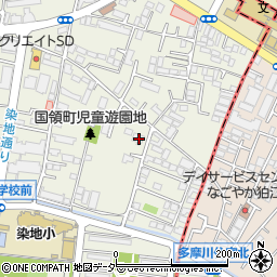 東京都調布市国領町7丁目57-10周辺の地図