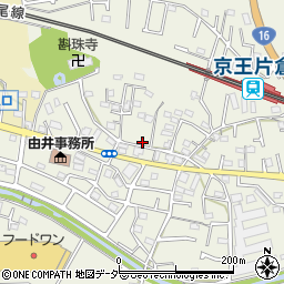 尾川邸_片倉町akippa駐車場周辺の地図
