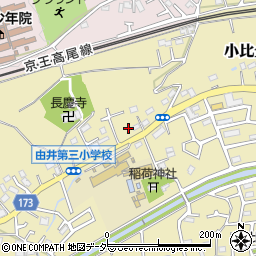 東京都八王子市小比企町1297周辺の地図