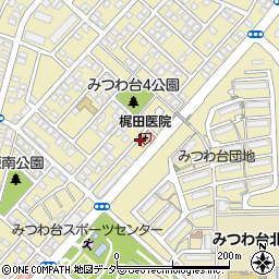 梶田医院周辺の地図