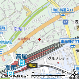 東京都八王子市高尾町1194周辺の地図